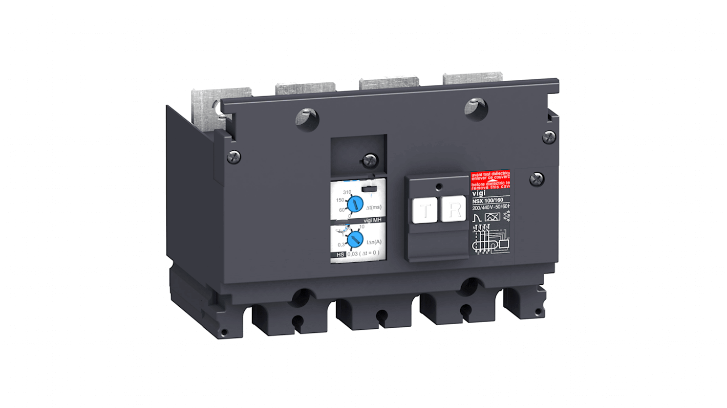 Circuit de déclenchement Schneider Electric 160A, Tension 440 → 550V c.a., série MH, pour Disjoncteurs NSX