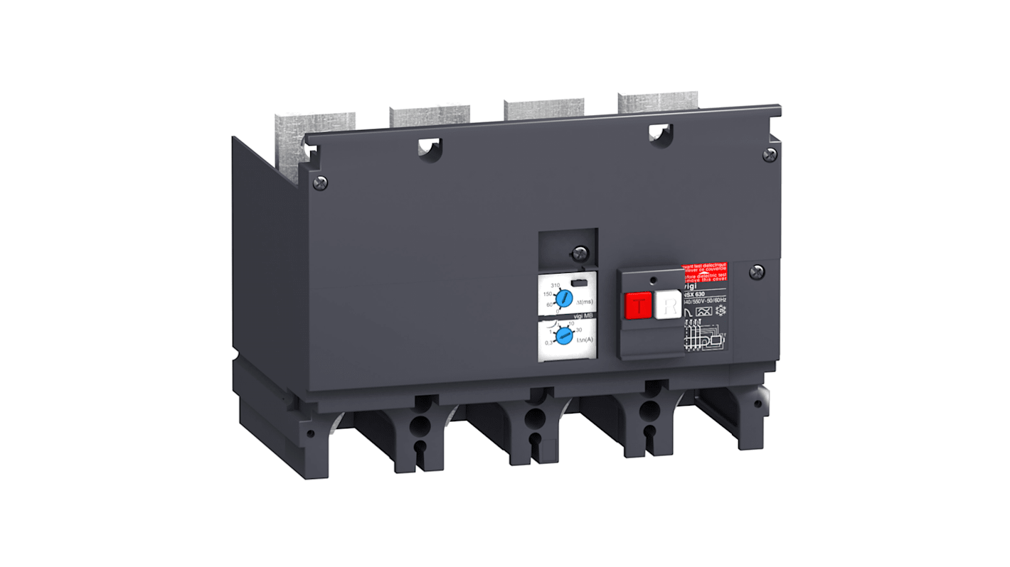 Circuit de déclenchement Schneider Electric 400A, Tension 440 → 550V c.a., série MB, pour Disjoncteurs compacts