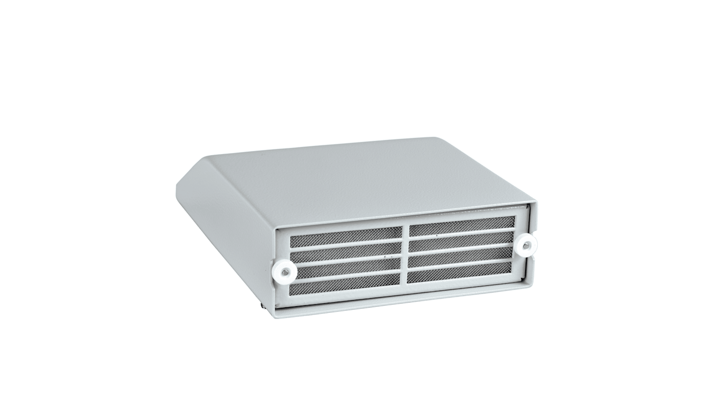 Schneider Electric NSY Series RAL 7035 Fan Cover, 80mm D, 305mm W, For Use With Enclosure