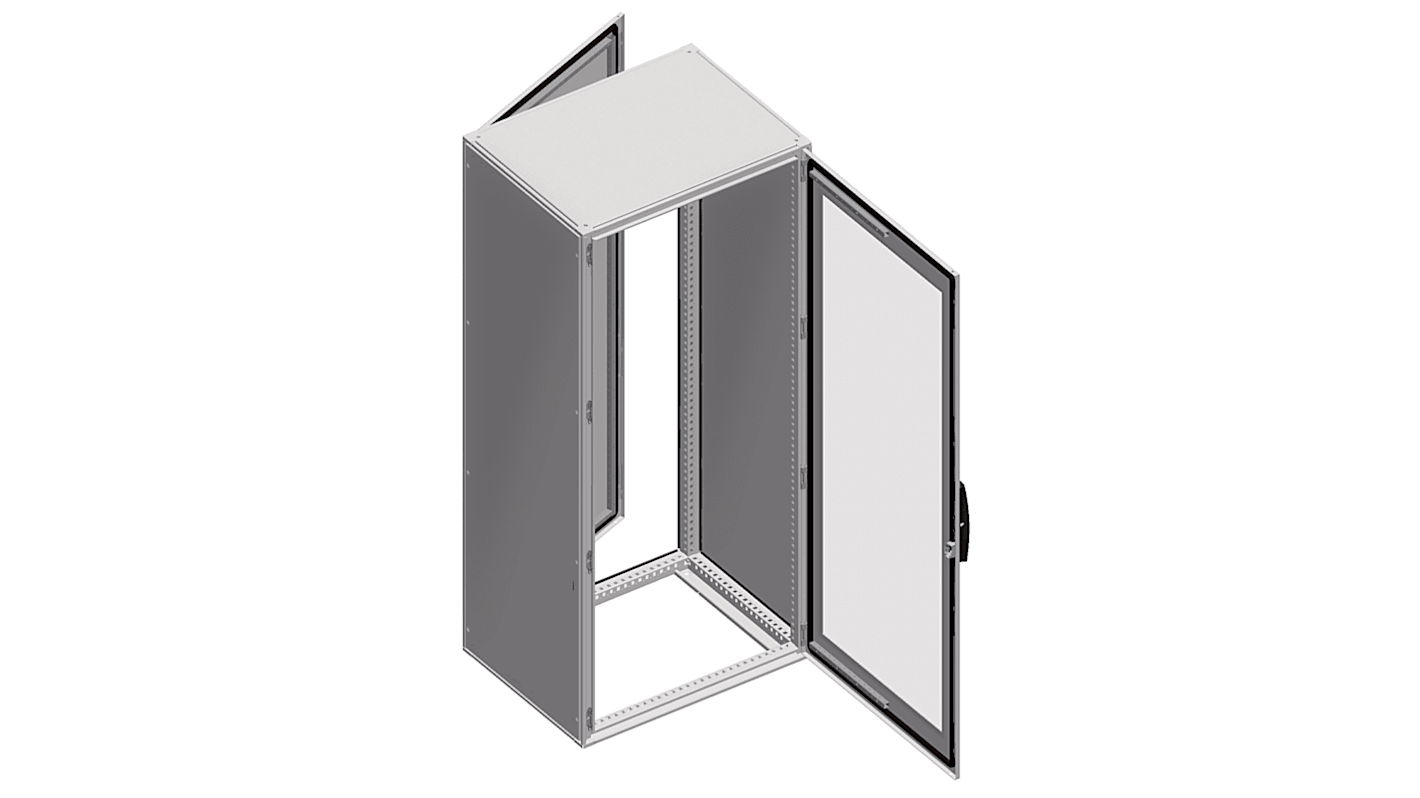 Schneider Electric NSY Series Galvanised Steel Enclosure, IP55, Flanged, 2000X600mm