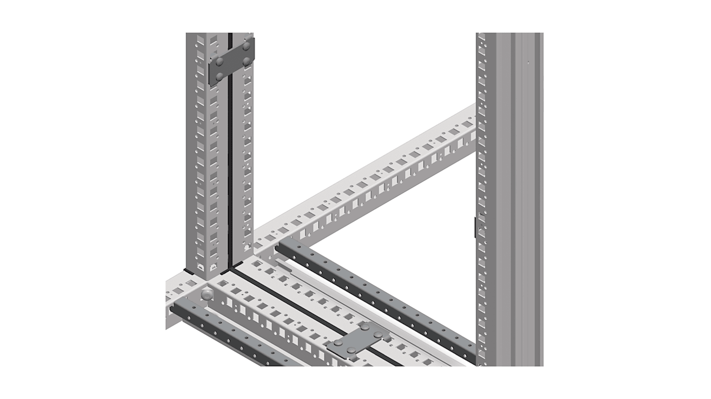 Kit de fijación Schneider Electric serie NSY, 34 x 69mm, para usar con Carcasa