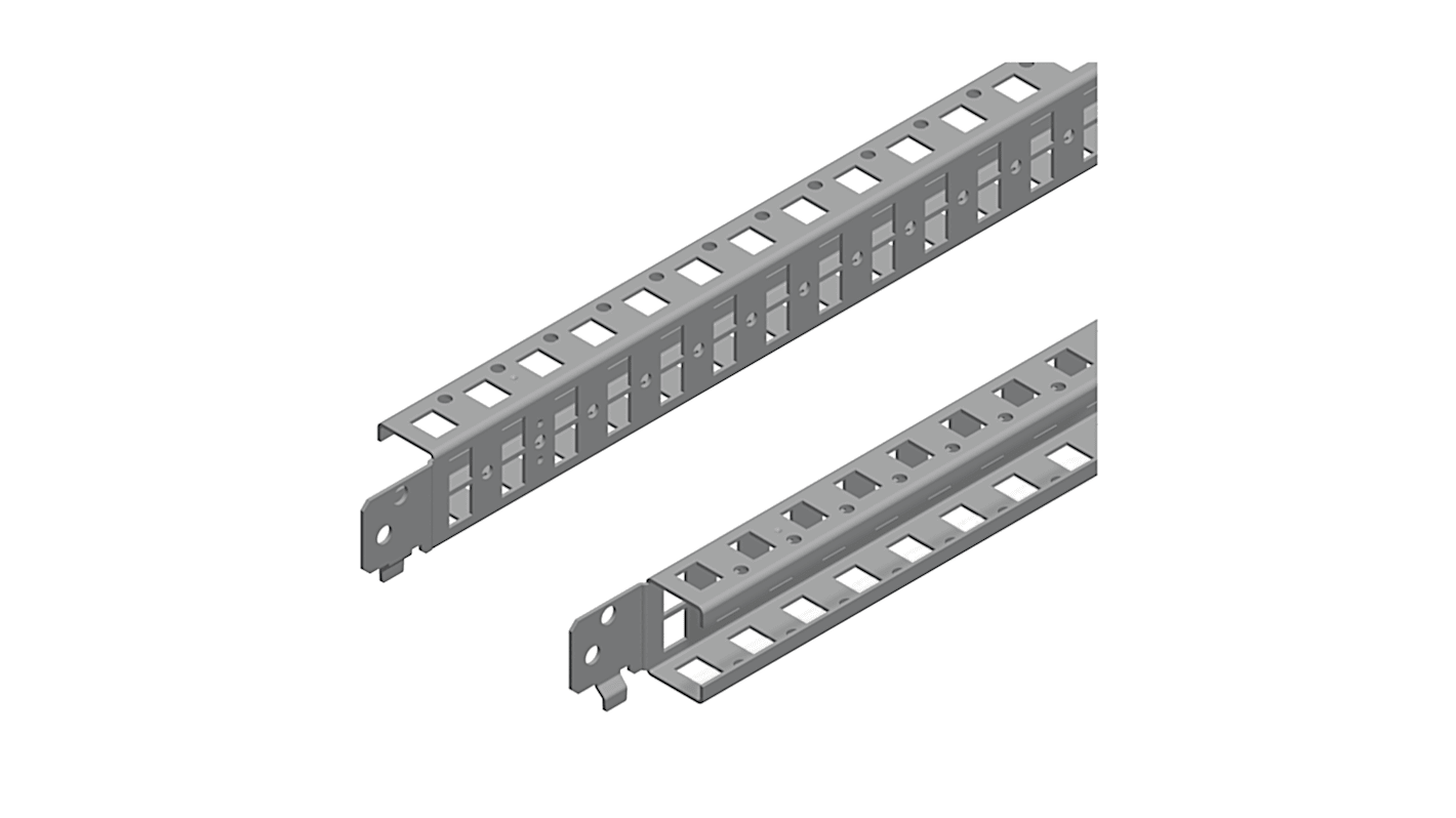 Schneider Electric Perforated DIN Rail, Top Hat Compatible x 40mm x 1000mm