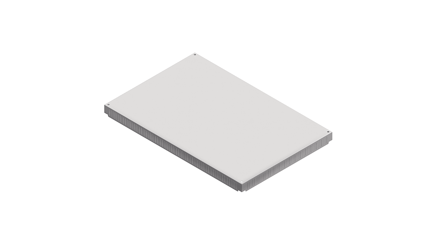 Schneider Electric NSY Series RAL 7035 Ventilated Roof Plate, 72mm H, 570mm W for Use with Spacial