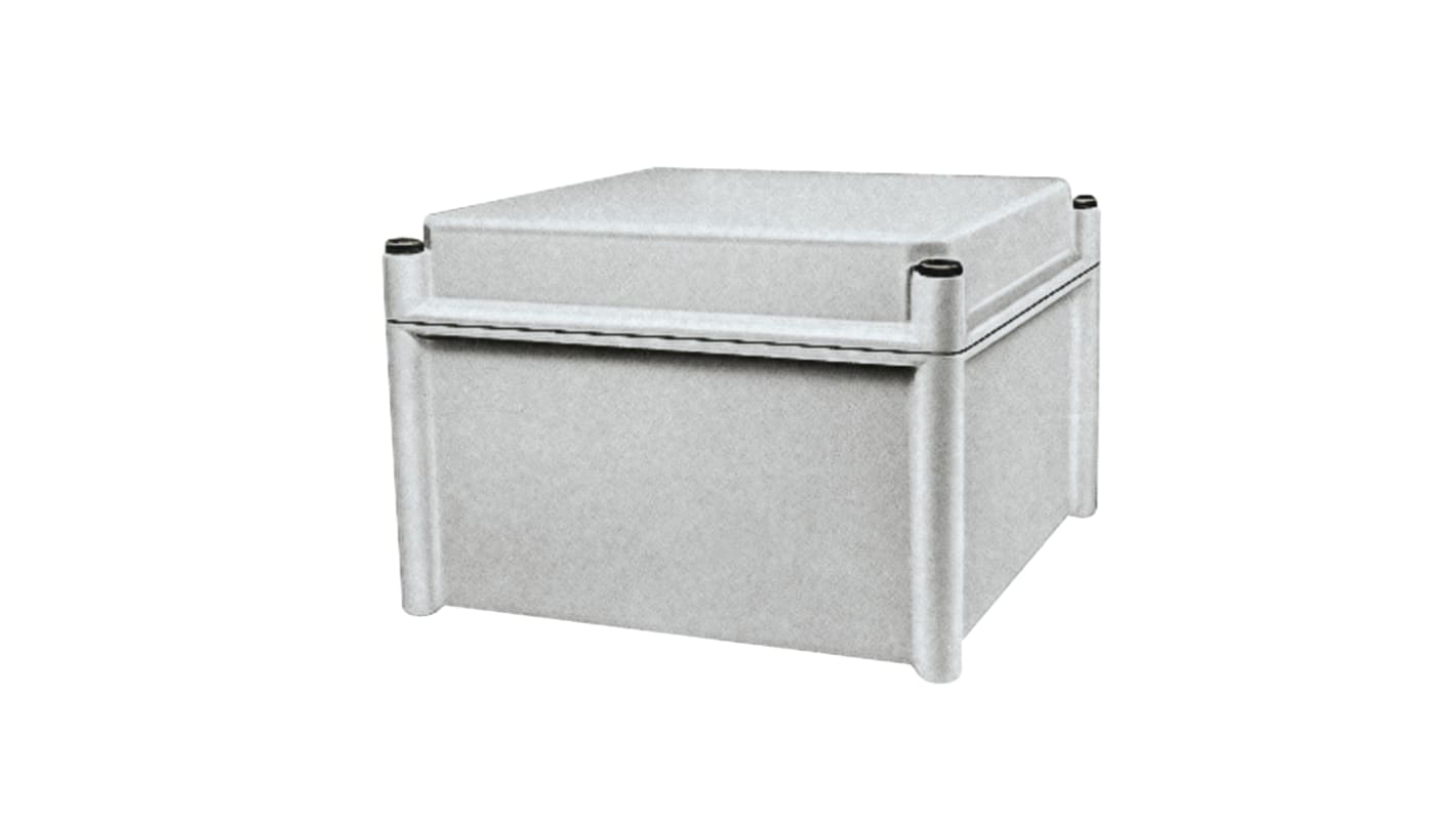 Schneider Electric Thalassa PLS Series Grey Fibreglass Reinforced Polyester Enclosure, IP66, IK09, Grey Lid, 360 x 540