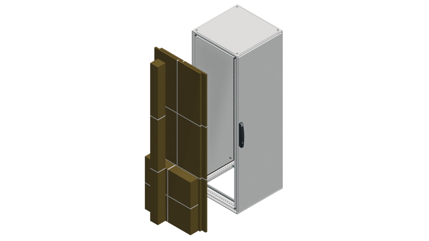 Schneider Electric NSYSFD Series Lockable RAL 7035 Side Door, 2000mm H, 500mm W for Use with Spacial SF