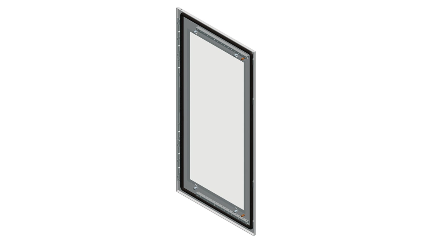 Schneider Electric NSYSFD Series Lockable RAL 7035 Transparent Door, 2200mm H, 600mm W for Use with Spacial SF