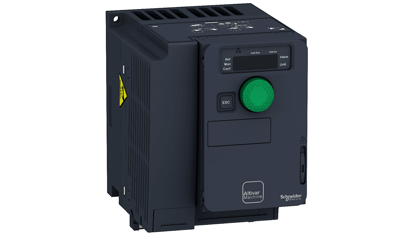 Schneider Electric Variable Speed Drive, 2.2 kW, 3 Phase, 200 → 240 V, 11 A, Altivar Series