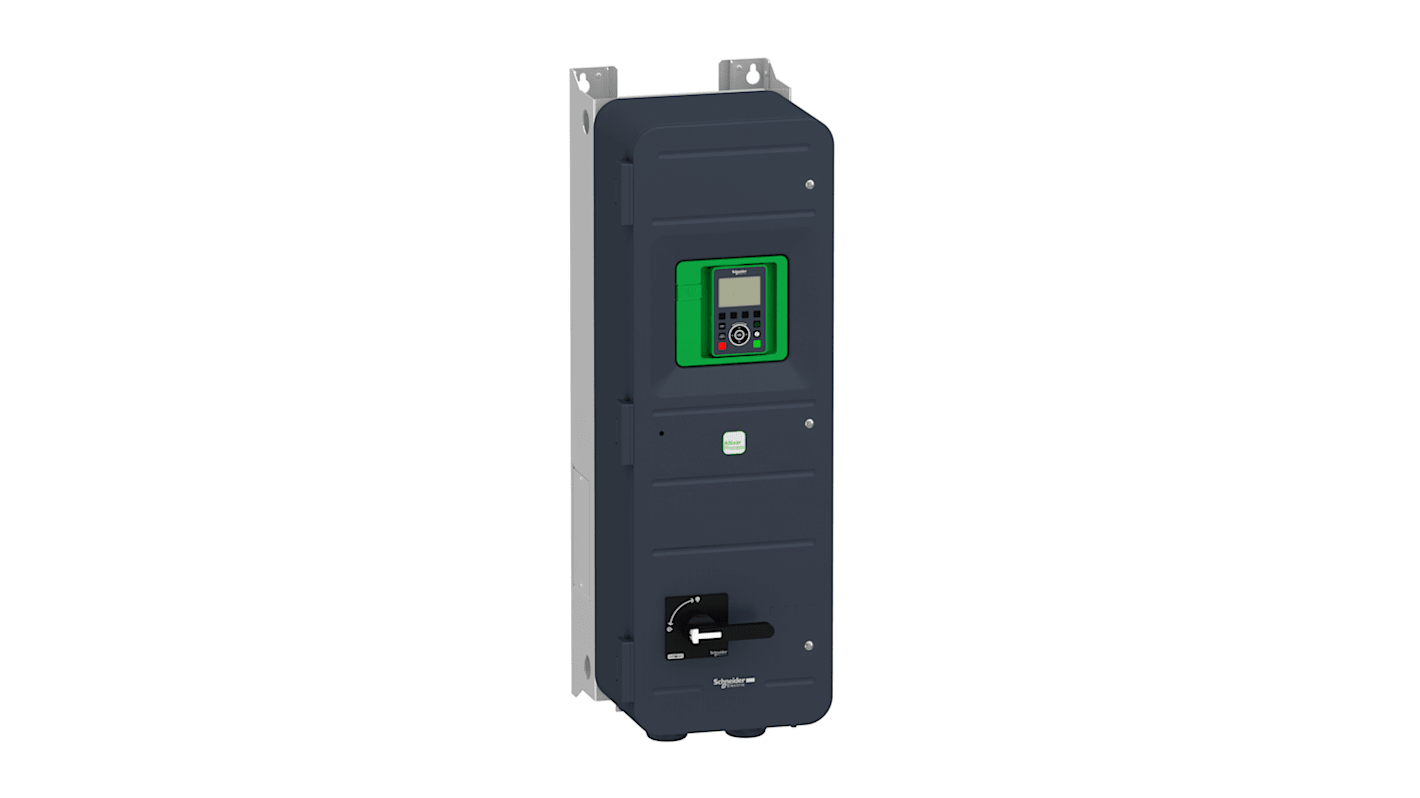 Schneider Electric Variable Speed Drive, 45 kW, 3 Phase, 480 V, 69.1 A, Altivar Series