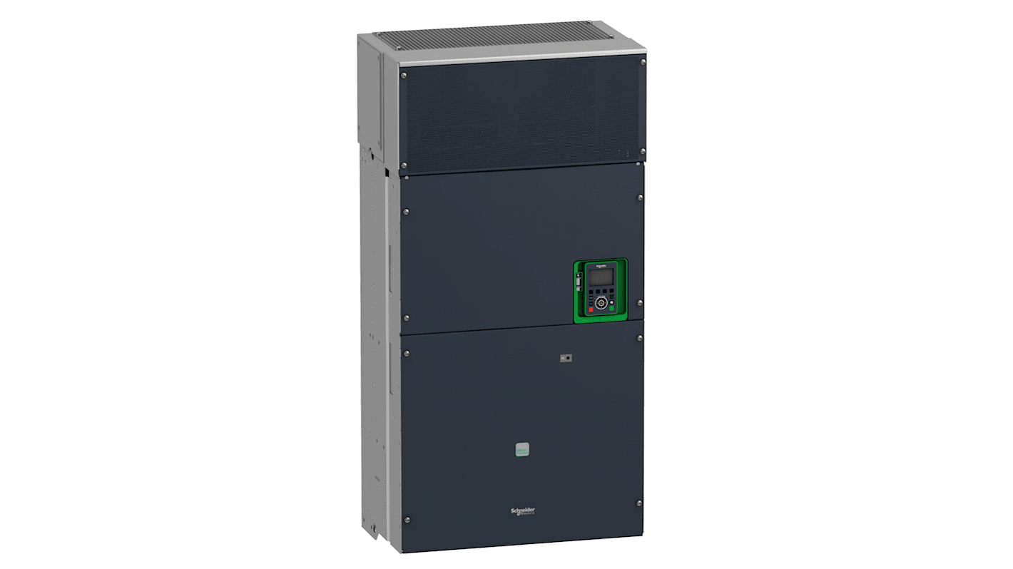 Variador de velocidad Schneider Electric serie Altivar, 315 kW, 480 V, 3 fases, 461 A., 500Hz, IP54, Modbus serie