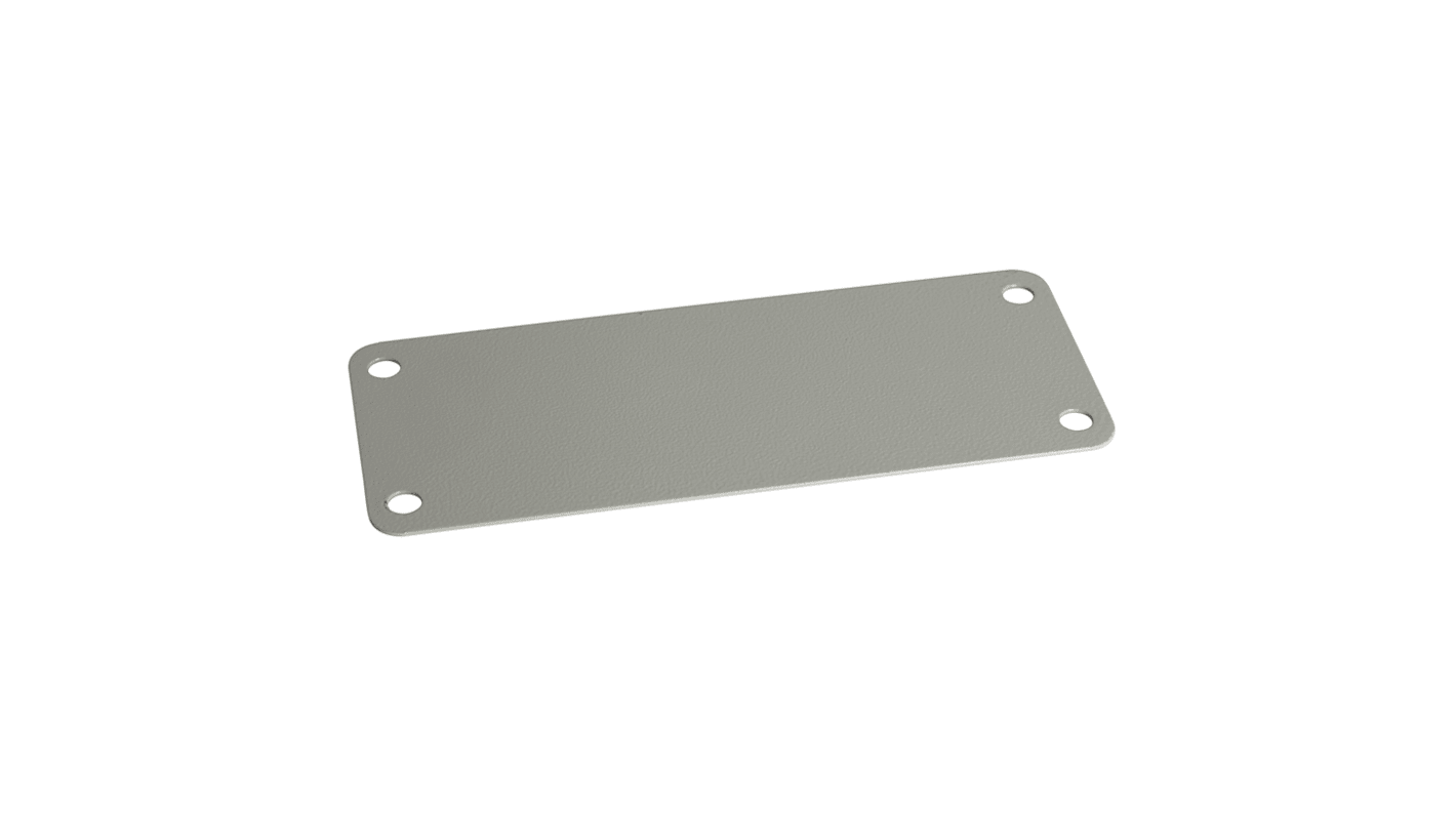 Schneider Electric NSYAECP Series Blanking Plate, 10mm H, 193mm W for Use with Spacial CRN compact Enclosure, Spacial