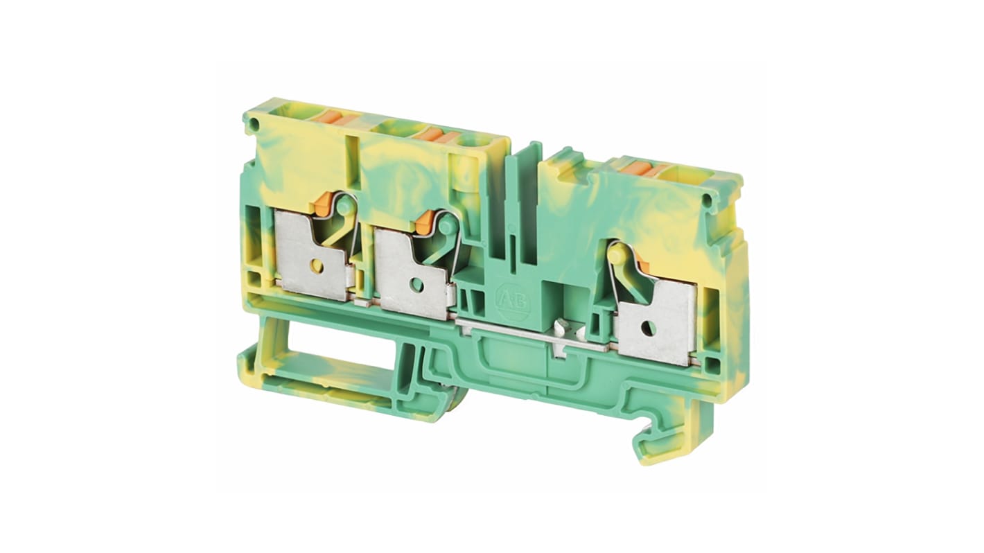 1492PG6T Rockwell Automation 1492P Series Green/Yellow Feed Through