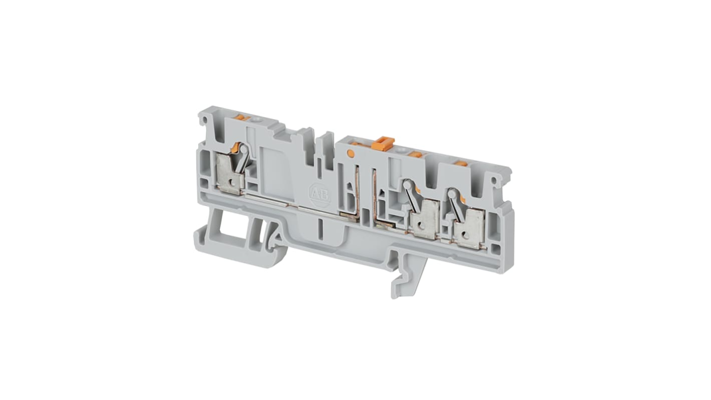 Rockwell Automation 1492-P Reihenklemme Grau, 300 V / 20A