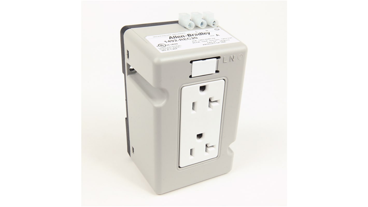 1492-REC15 | Rockwell Automation 1492-R Series Receptacle for Use with ...