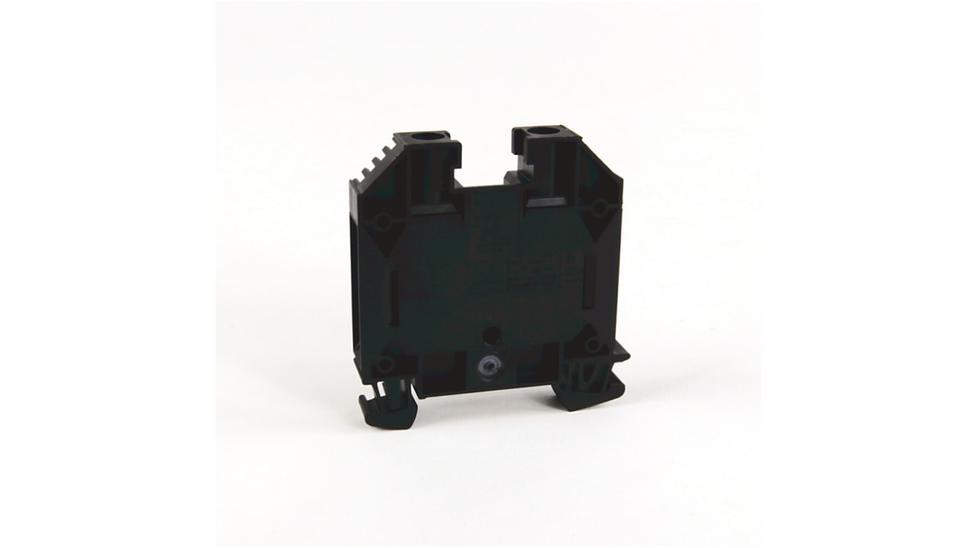 Rockwell Automation 1492-J16 Series Feed Through Terminal Block, 2-Way, 85A, 18 - 4 AWG Wire, Screw Termination