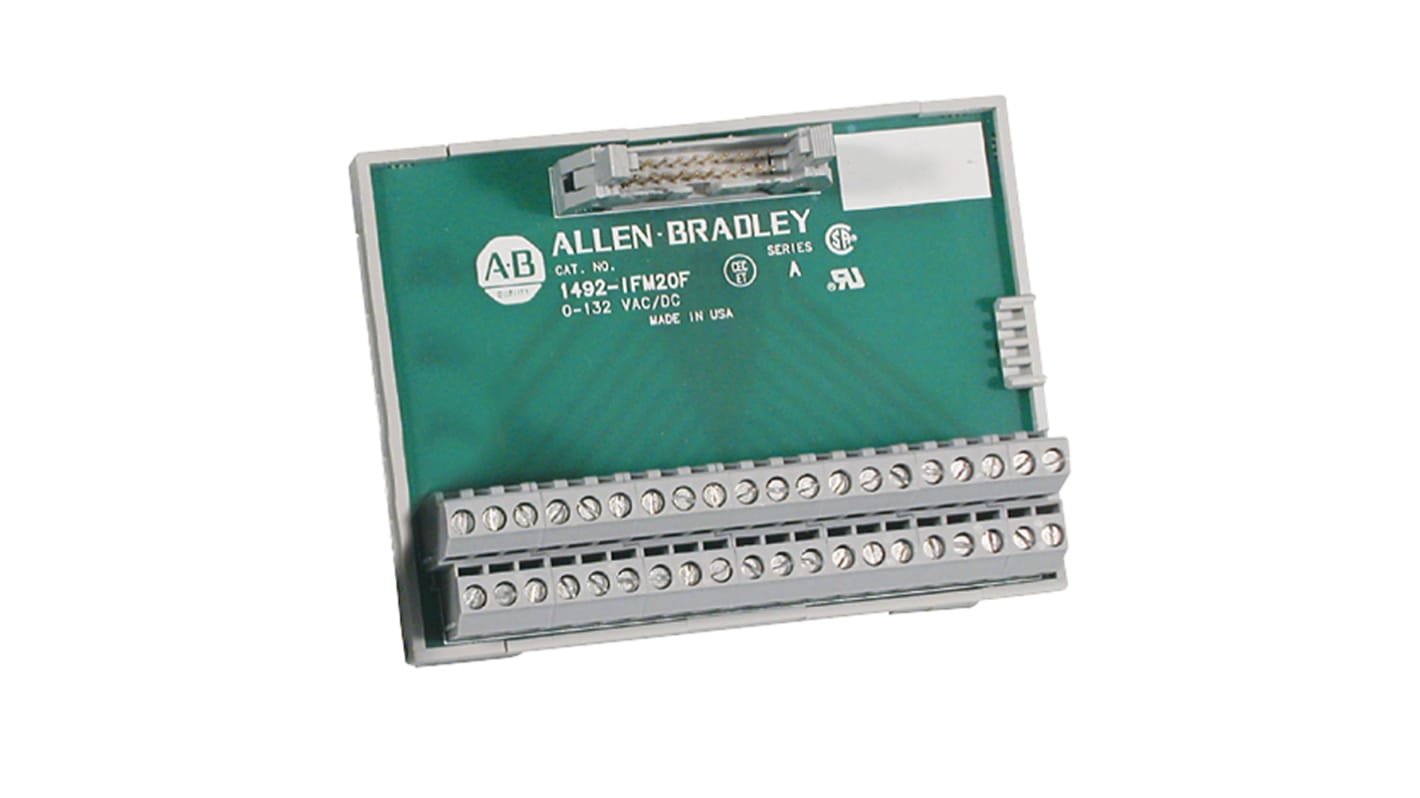 Rockwell Automation 20-Contact Interface Module, DIN Rail Mount