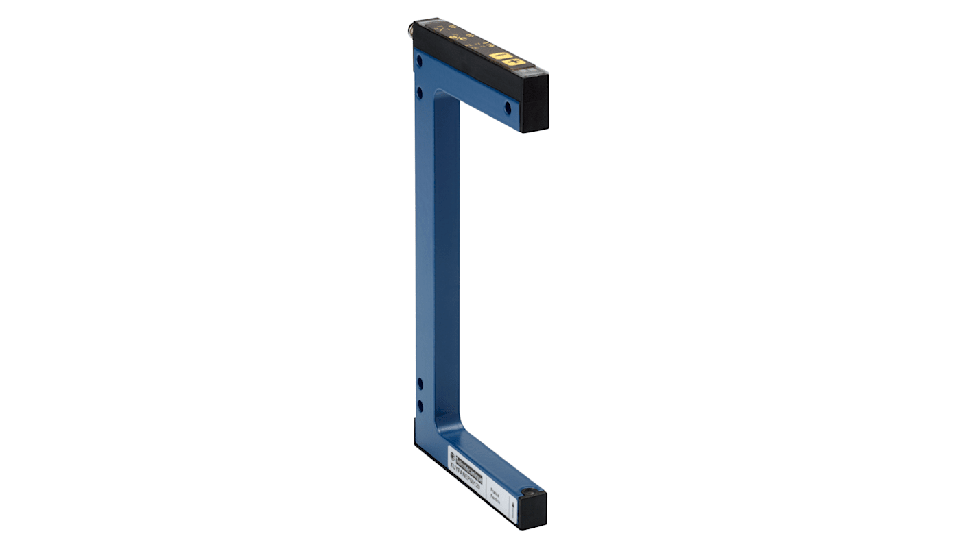 Fotoelektrický snímač, řada: XUY 120 mm rozvětvený M8 4 pinový konektor, výstup: PNP/NPN Jednocestný