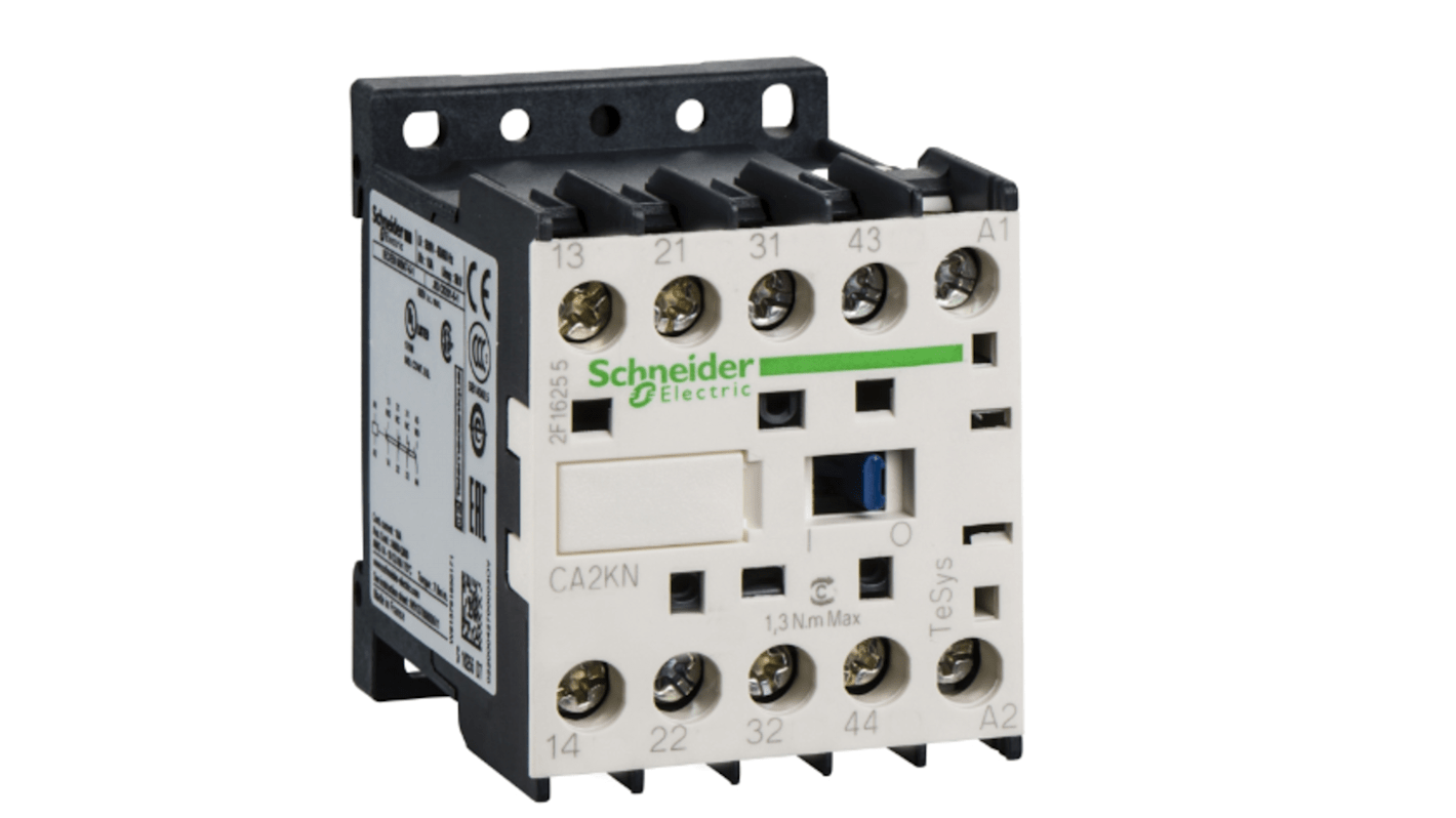 Relé de control Schneider Electric TeSys, 2 NA + 2 NC