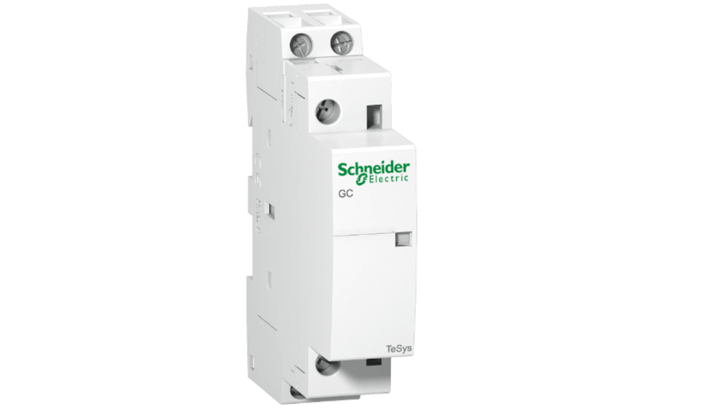 Contattore Schneider Electric, 2 poli, 1 NO + 1 NC, 25 A, bobina 240 V