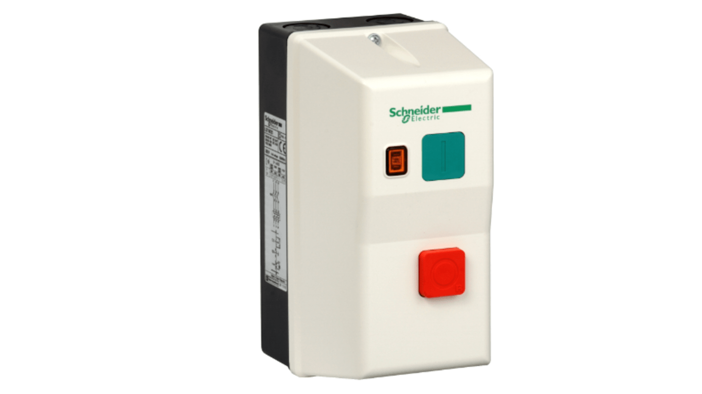 Schneider Electric TeSys Direktstarter 3-phasig 2,2 kW, 220 V ac / 5,5 A, Manuell