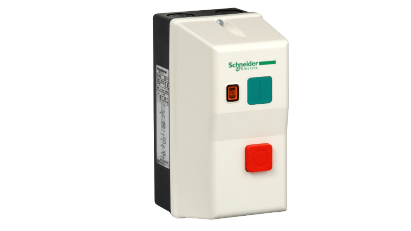 Schneider Electric TeSys Direktstarter 3-phasig 5,5 kW, 380 V ac / 14 A, Manuell