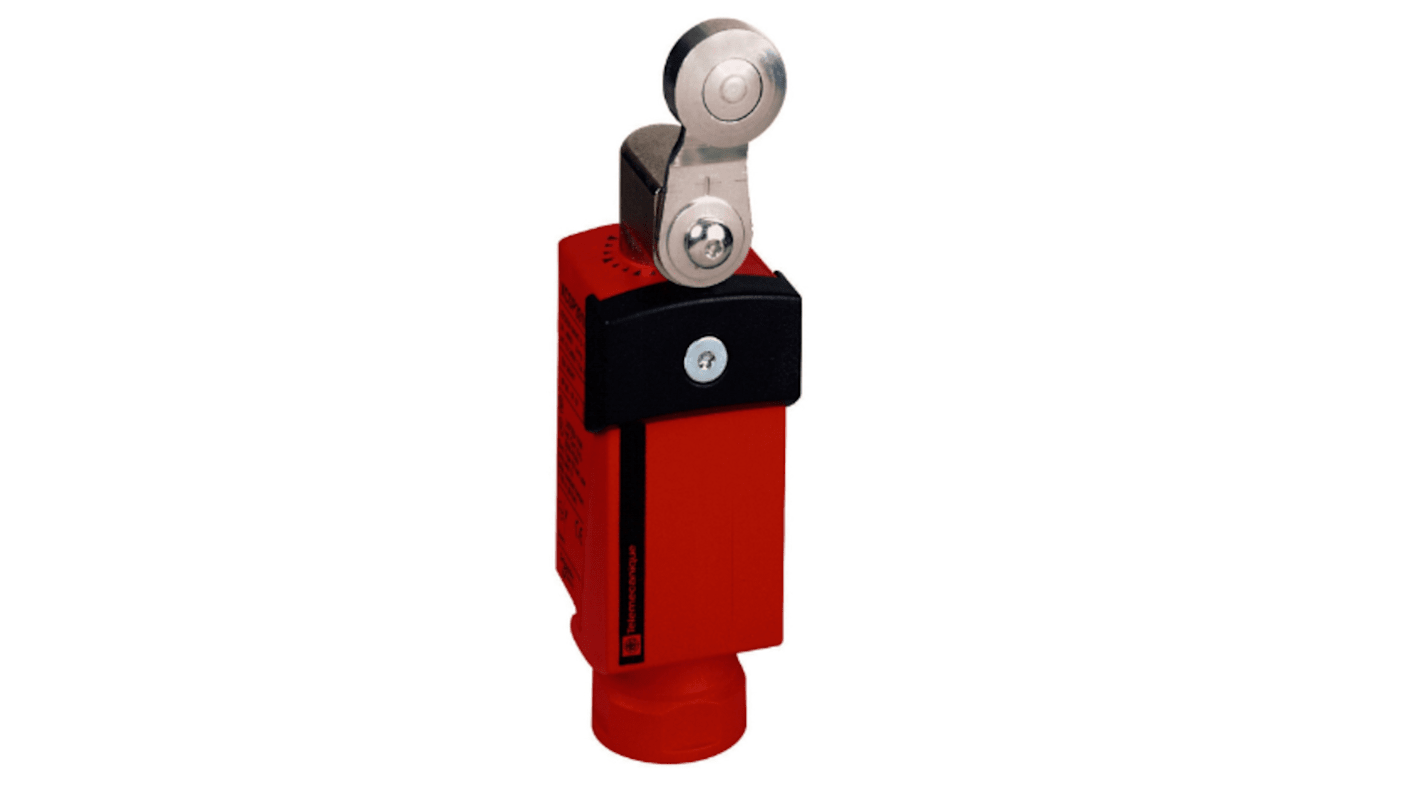 Telemecanique Sensors Roller Lever Limit Switch, 2NC/1NO, IP66, IP67, 3P, Plastic Housing, 400V ac Max, 6A Max