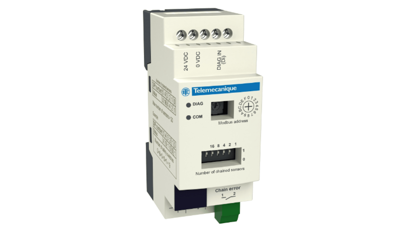 Interruptor sin contacto Telemecanique Sensors Detección de seguridad Preventa XCSRD, 24V dc, IP67