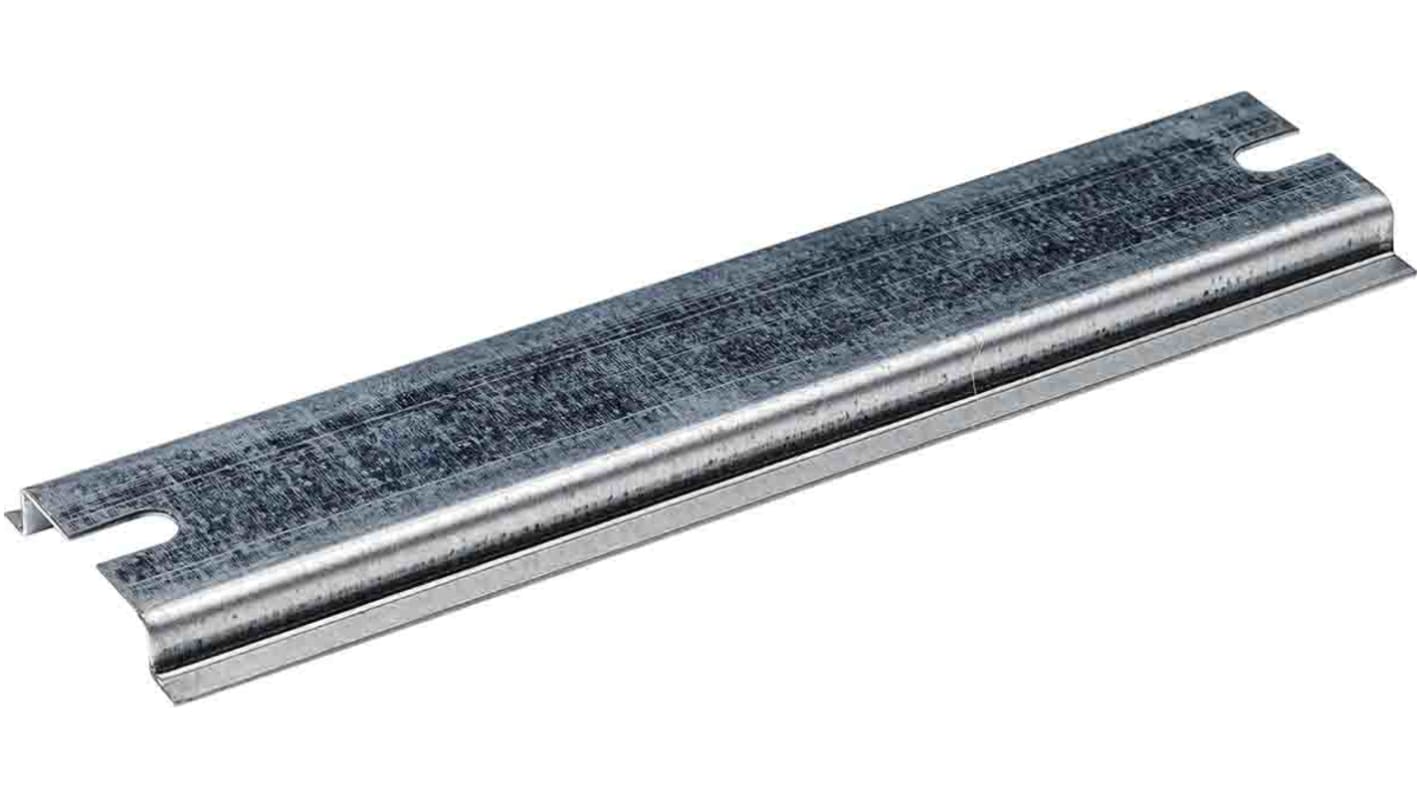 Rail DIN Schneider Electric 140mm x 7.5mm x 35mm, Non perforé, Rail oméga