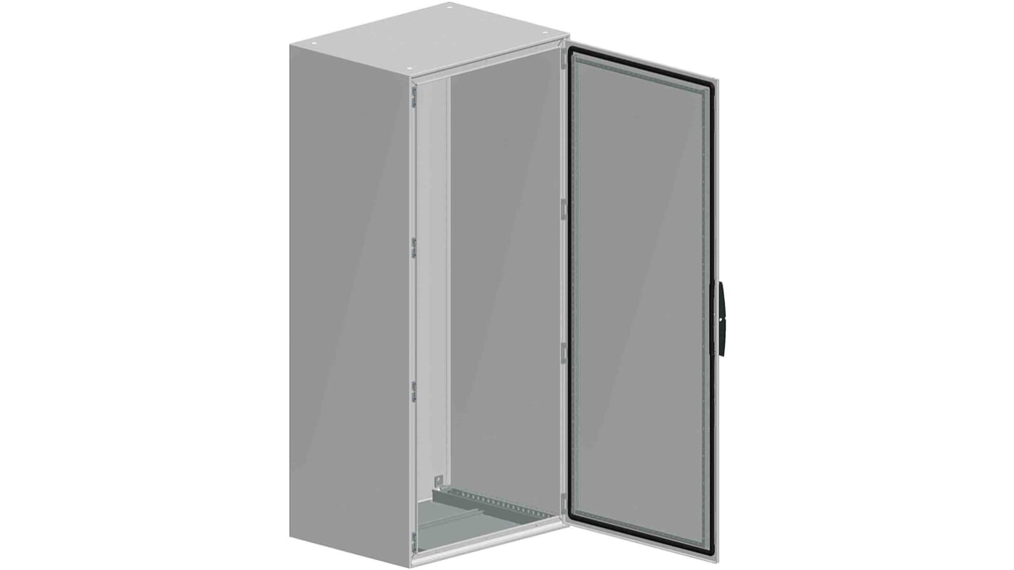 Schneider Electric Spacial SM Series Sheet Steel Double-Door-Door Floor Standing Enclosure, Opaque Door, IP55, 1200 x