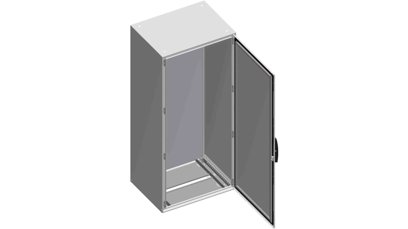 Schneider Electric Spacial SM Systemschrank IP55, aus Stahlblech Grau, eine Tür , 1800 x 600 x 500mm