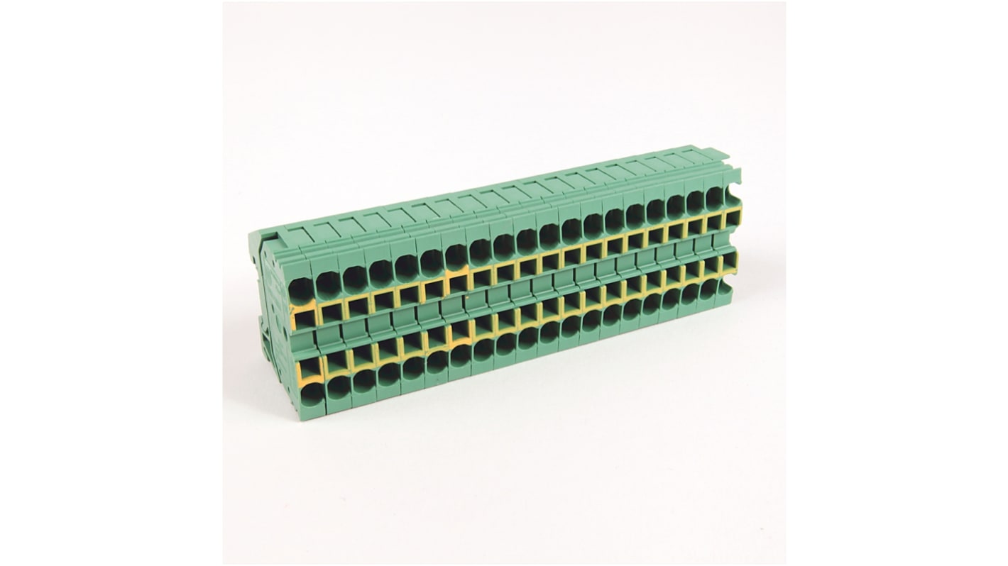 Rockwell Automation 1492 Series DIN Rail Terminal Block, 2.5mm², Spring Clamp Termination