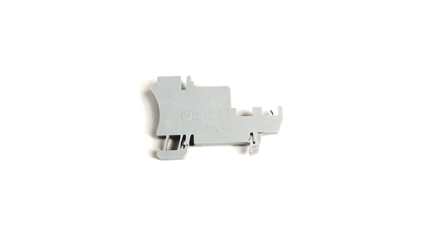 Morsettiera per guida DIN Rockwell Automation, Grigio, 10A