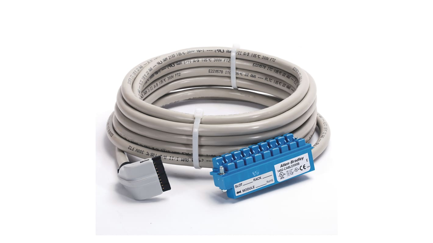 Cable Rockwell Automation, para usar con 1746 SLC 500, 1756 ControlLogix, 1769 CompactLogix, 1771 PLC-5