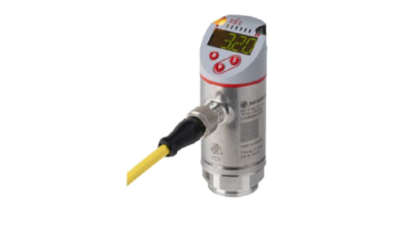 34DV101GDD1AA IOLink Pneumatic Sensor, 2 x PNP 1bar to