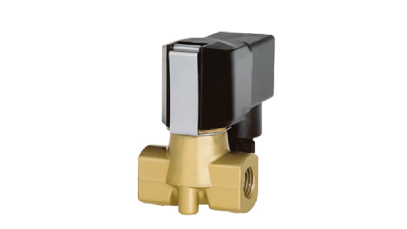 Elettrovalvola a Solenoide Norgren, G 1/4, funzione NC, azionamento Solenoide