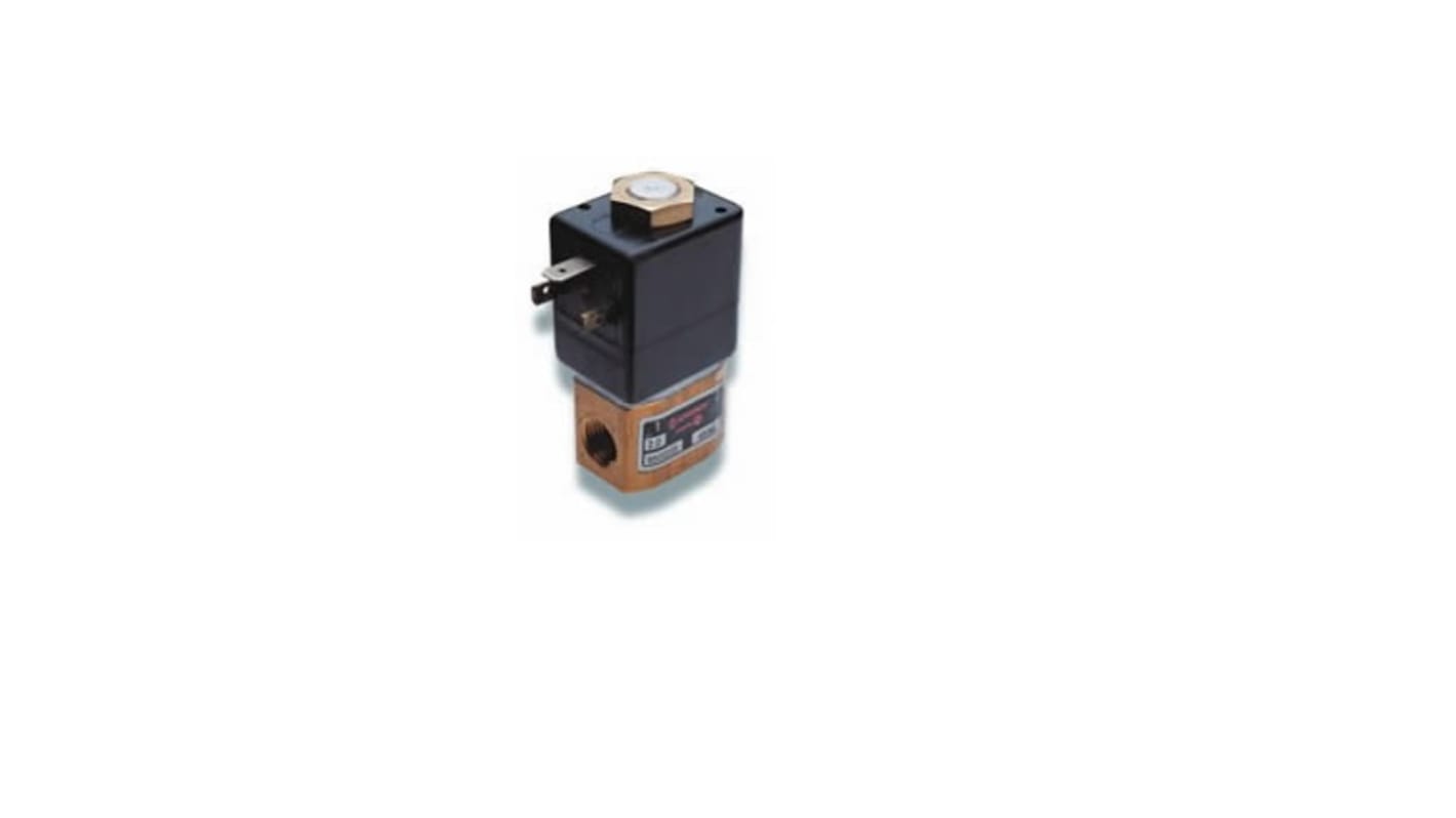 Elettrovalvola a Solenoide Norgren, G 1/4, funzione NO, azionamento Solenoide