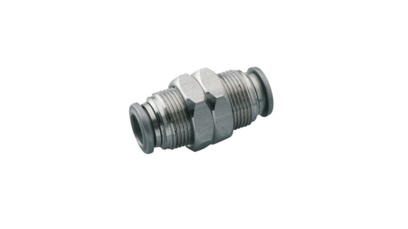 S00290600 Pneufit S Series, Push In 6 mm to Push In 6 mm RS