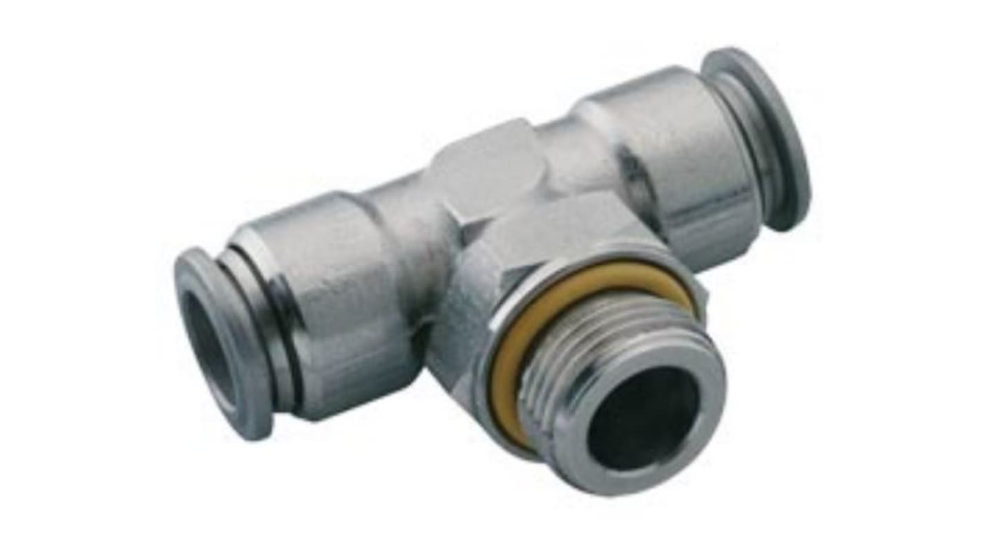 S02671238 Push In 12 mm to Push In 12 mm, ThreadedtoTube Connection Style RS