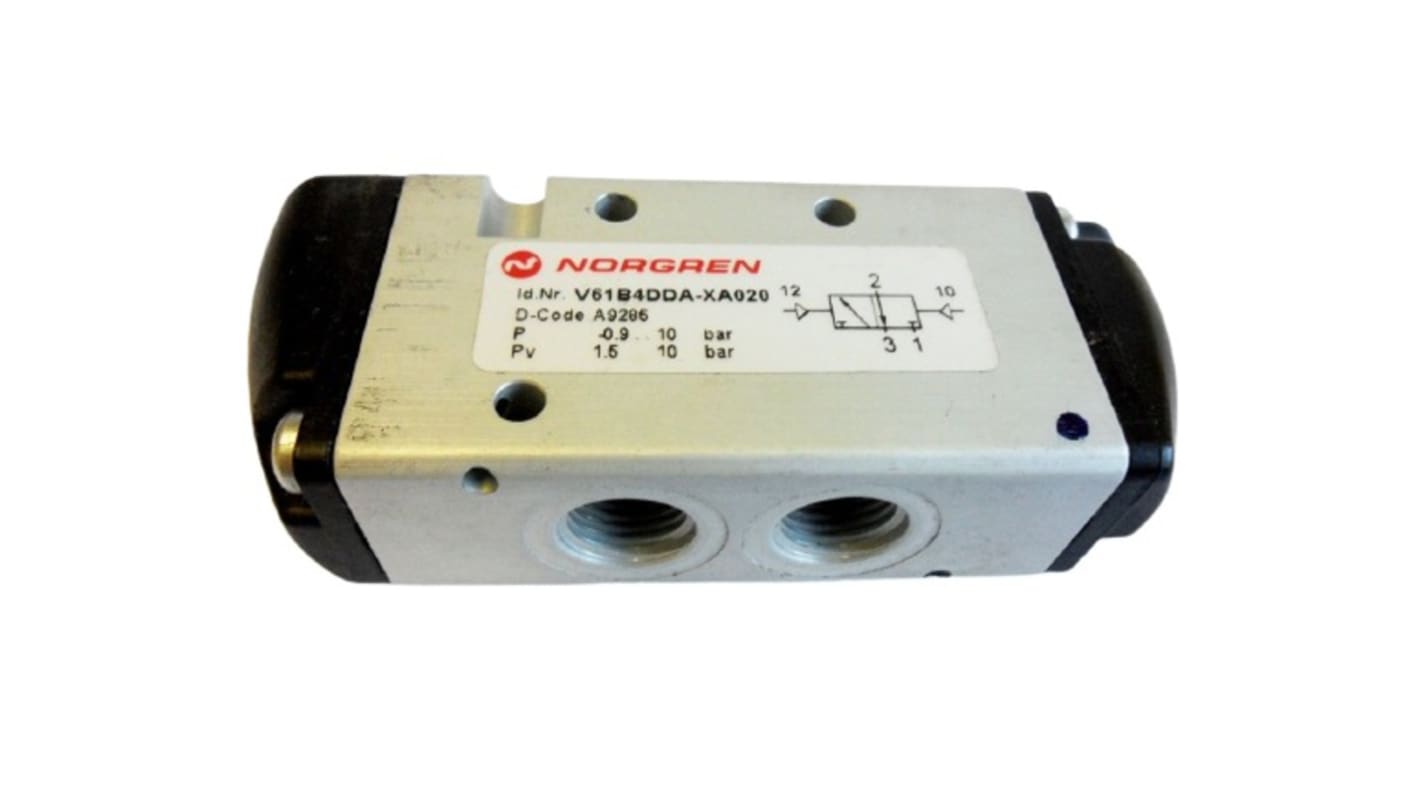 Norgren Solenoid Pilot Valve - Pilot/Pilot G 1/4 V61 Series