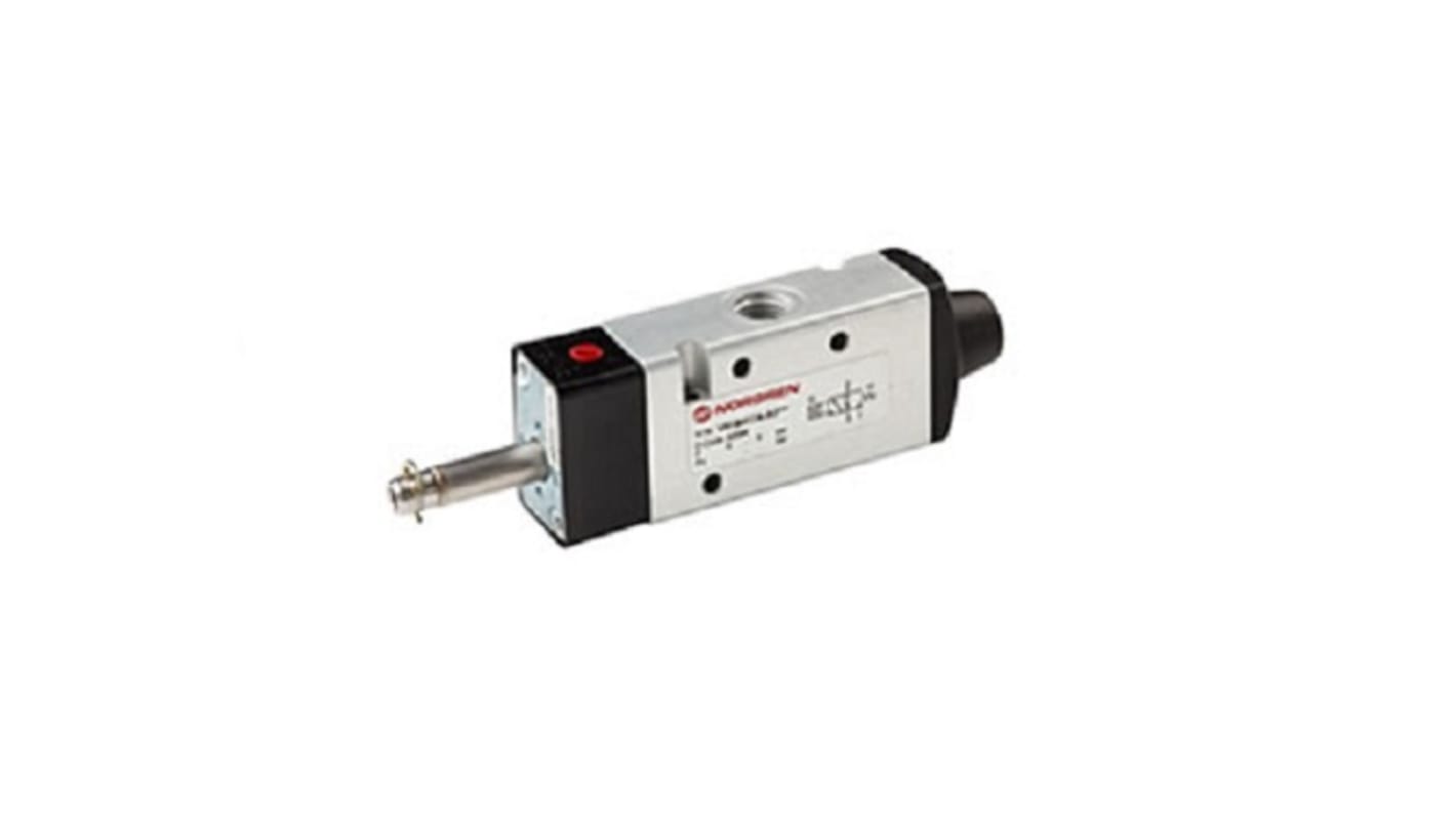 Elettrovalvole per pneumatica Norgren, G 3/8, funzione NC, azionamento Solenoide/Molla