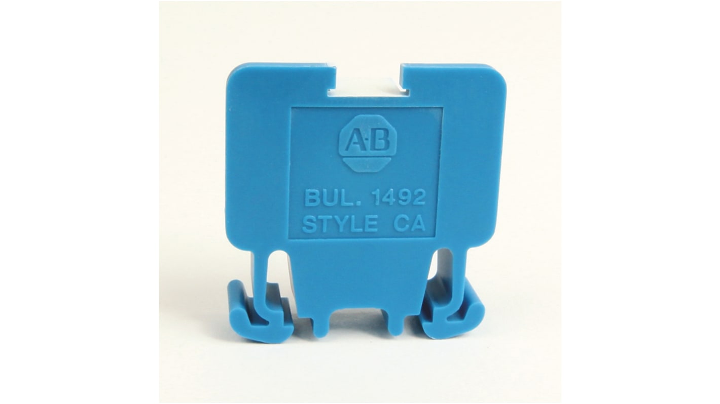 Rockwell Automation 1492 Series White DIN Rail Terminal Block, 0.5 → 10mm², Screw Termination