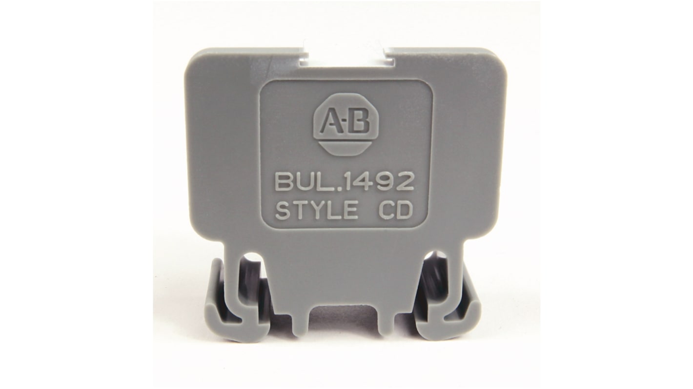 Rockwell Automation 1492 Series Green DIN Rail Terminal Block, 0.5 → 6mm², Screw Termination