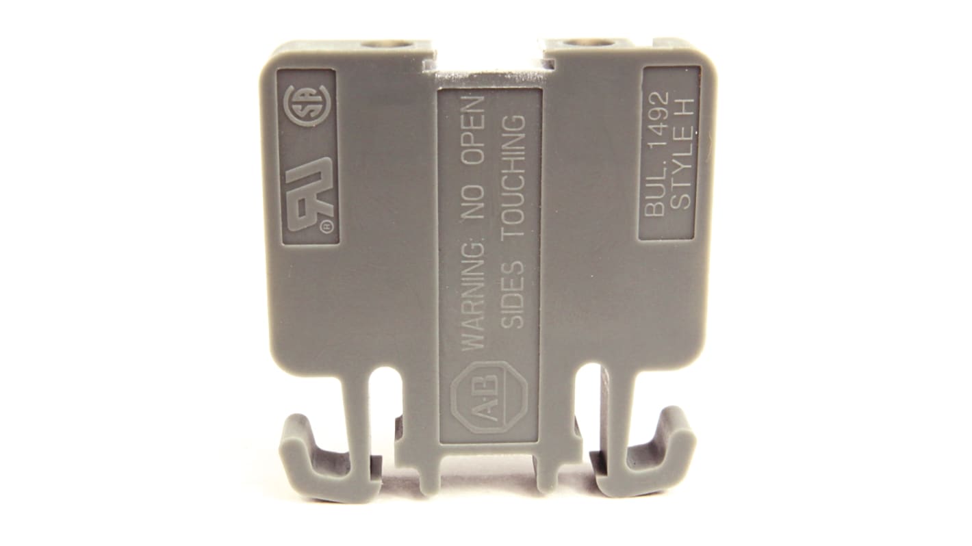 Rockwell Automation 1492-H Reihenklemmenblock Grün, 4 → 0.05mm², Schraubanschluss