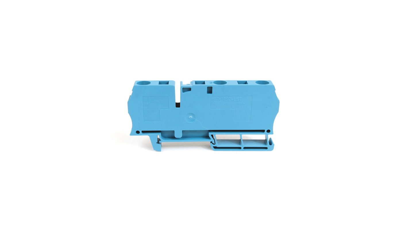 Rockwell Automation 1492 Series Grey DIN Rail Terminal Block, 6mm², Spring Clamp Termination, ATEX, IECEx