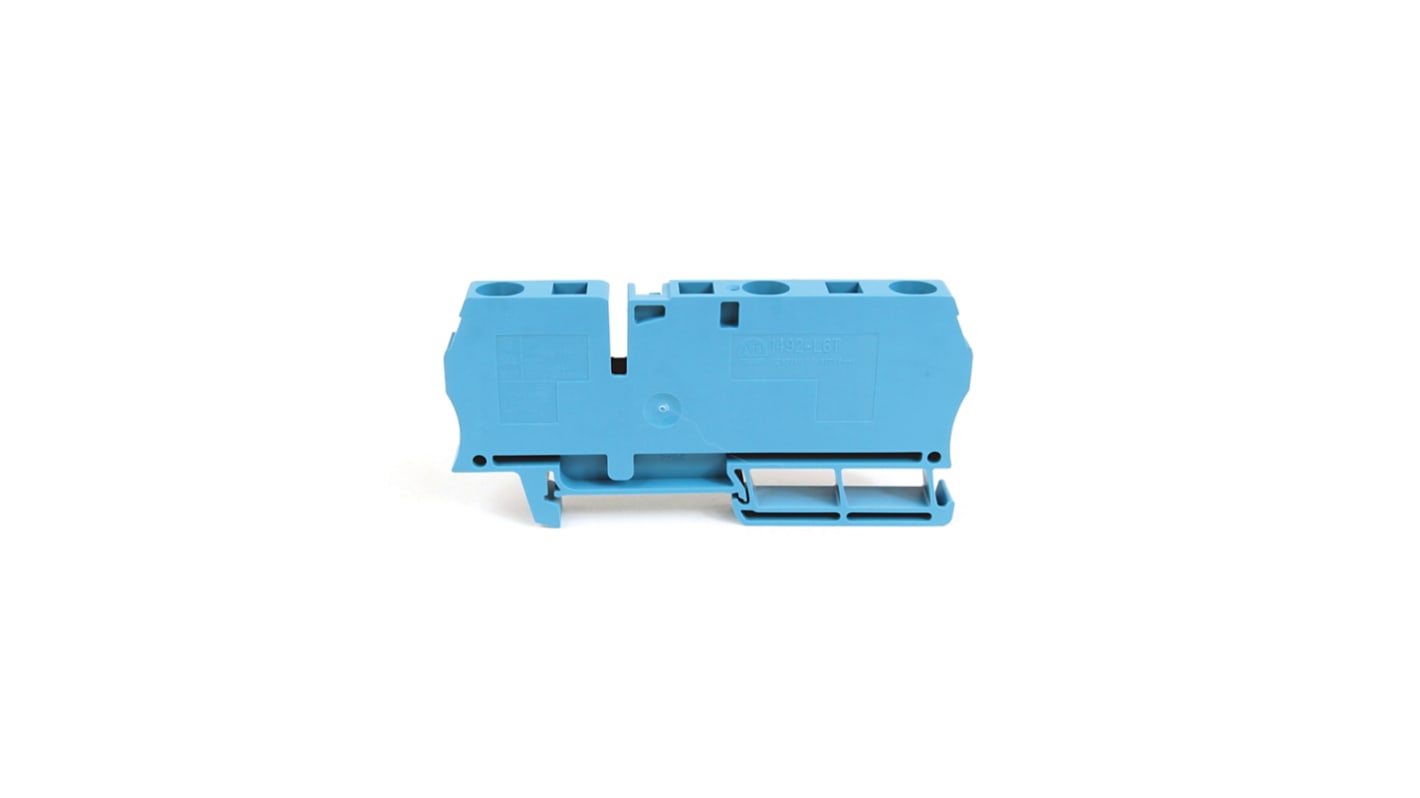 Rockwell Automation 1492 Series White DIN Rail Terminal Block, 6mm², Spring Clamp Termination, ATEX, IECEx