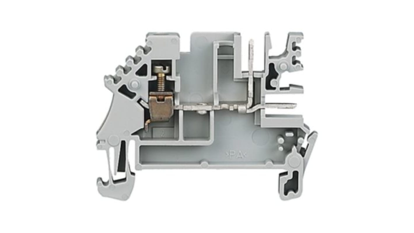 Bloc de jonction à vis Rockwell Automation 1492, 2 pôles , Cage à vis, 20A