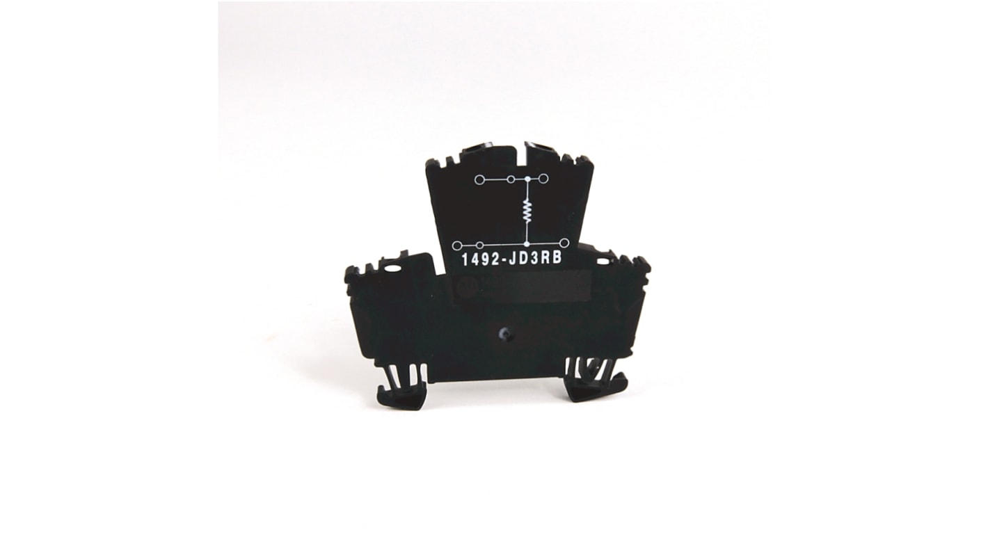 Rockwell Automation 1492 Series Screw Terminal, 4-Way, 10A, 30 → 12 AWG Wire, Screw Cage Termination