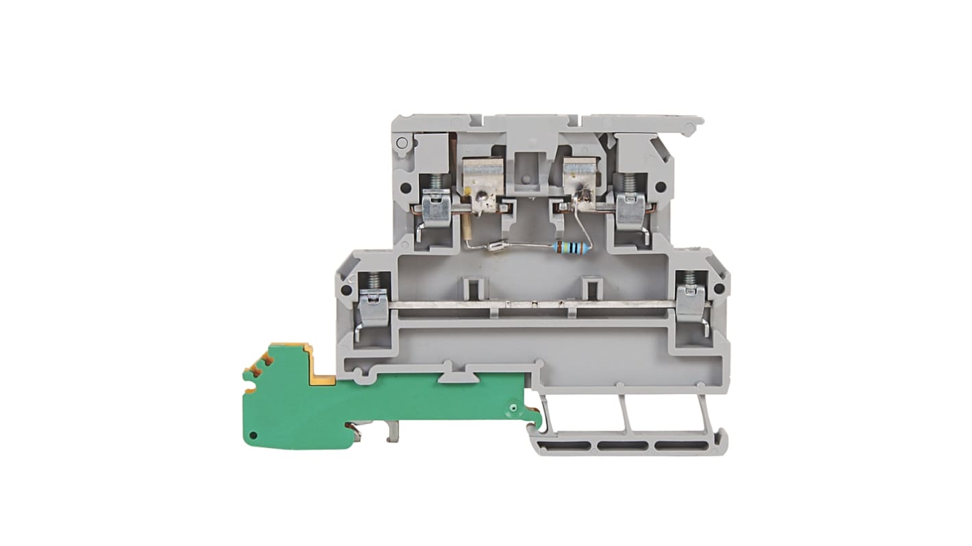 Rockwell Automation 1492 Series Screw Terminal, 4-Way, 25A, 26 → 12 AWG Wire, Screw Cage Termination