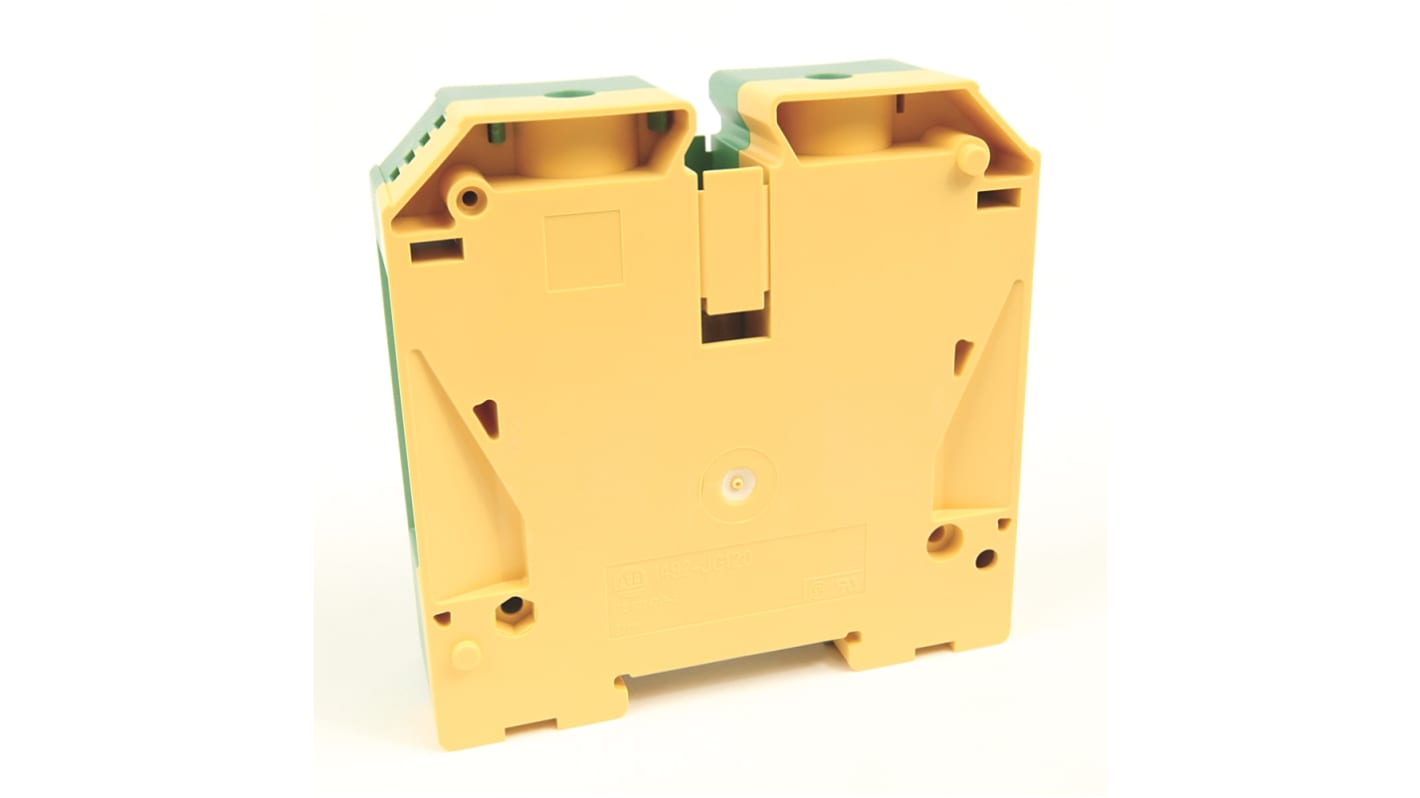 Rockwell Automation 1492 Series Screw Terminal, 3-Way, 10A, 22 → 12 Wire, Screw Cage Termination