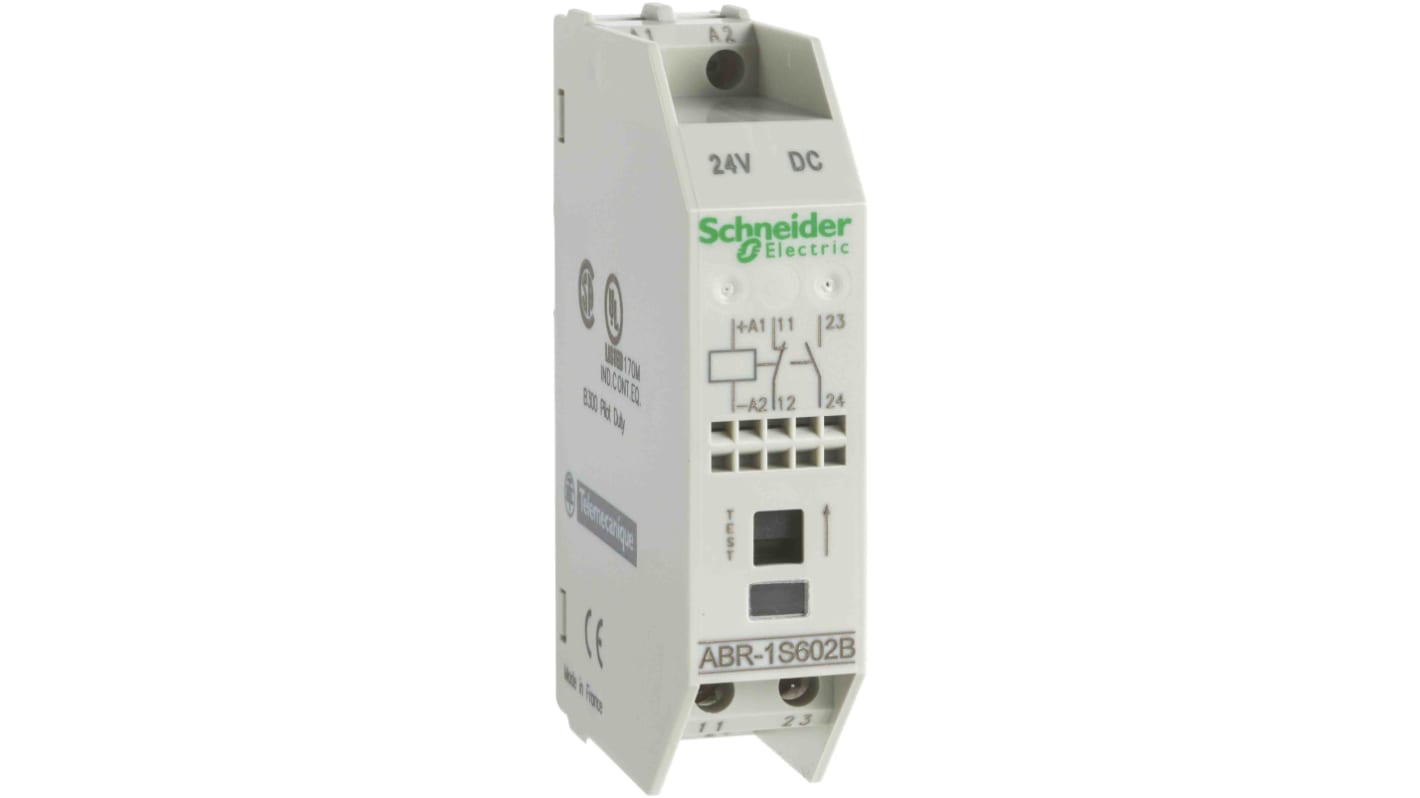 Schneider Electric ABR Schnittstellen-Relaismodul, 24V / 125 V dc, 230 V ac 125V dc 125V dc