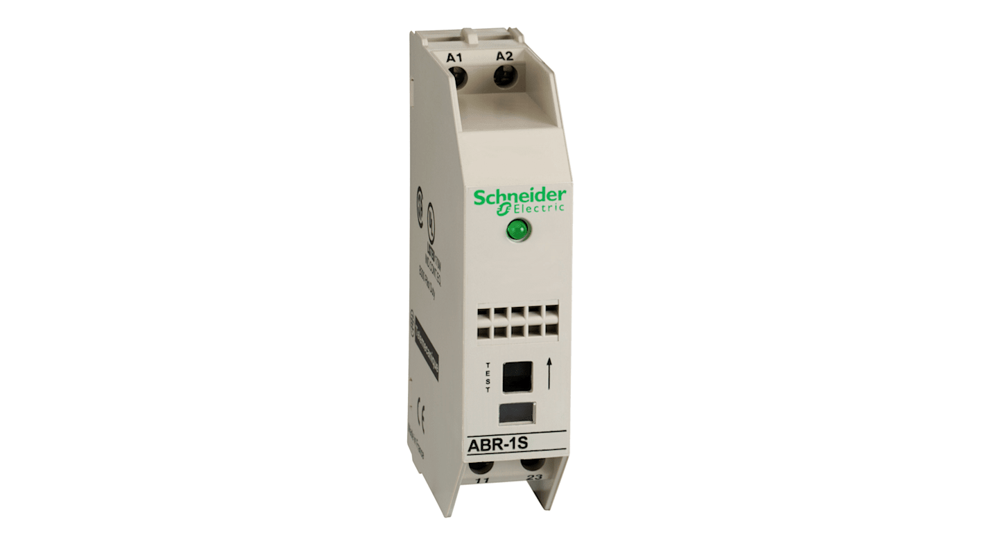 Schneider Electric ABR Series Interface Relay Module, 125V dc Coil, 8mA Load